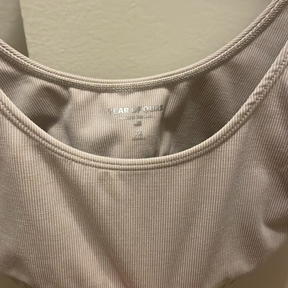 YEAR OF OURS ribbed beige bra - Picture 3 of 4